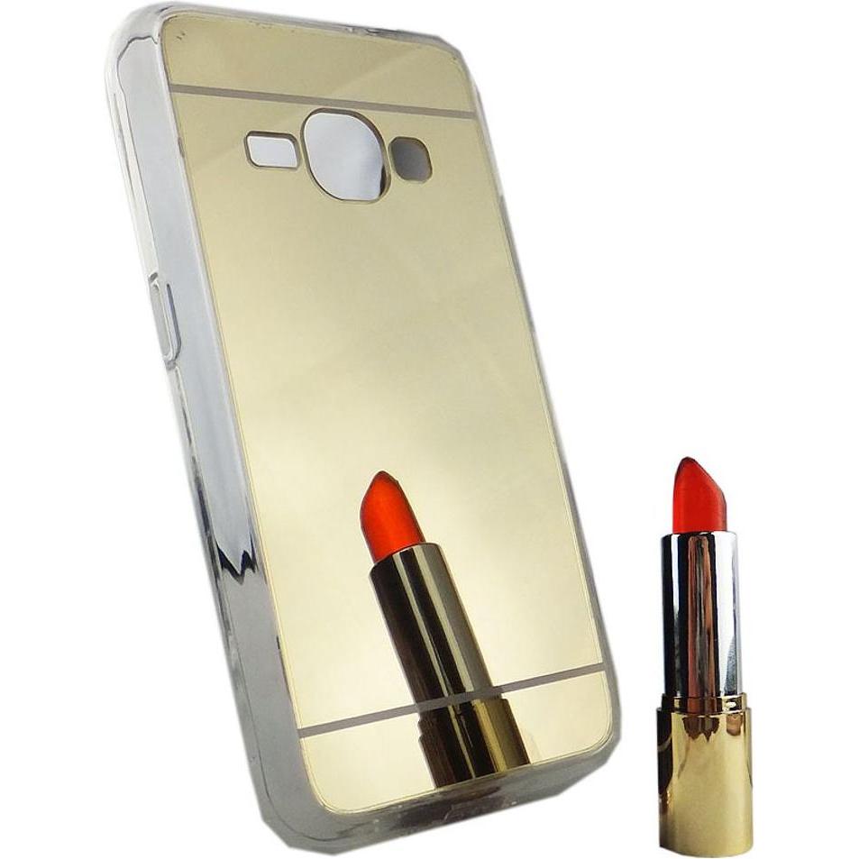 König Design Handyhülle für Samsung Galaxy J1 (2016) Schutzcase Backcover Bumper Etuis Gold (Samsung Galaxy J1 (2016)), ...