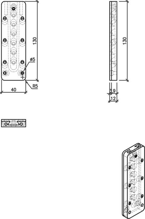 Actual product image Pitzl Wood connector HVP (Suspension connector, 1 pcs.)