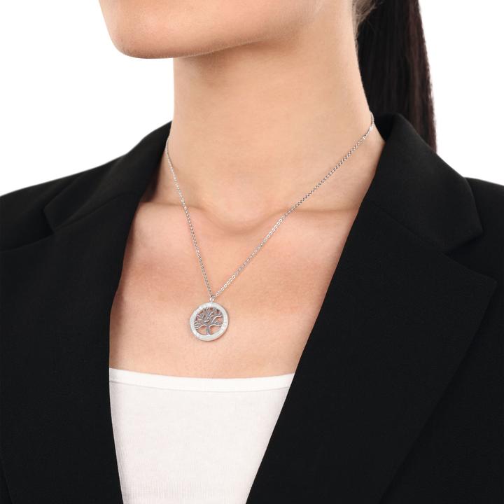 Actual product image Amor Cupid pendant for ladies, 925 Sterling silver | tree of life (Silver 925)