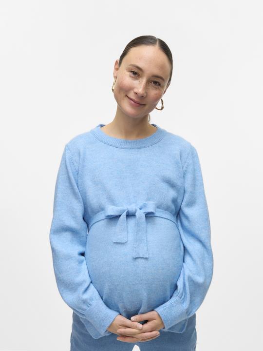Actual product image Mamalicious Normal geschnitten Rundhals Pullover Gestricktes Oberteil (M)