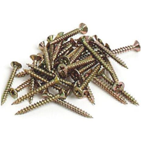 Mannesmann, Schrauben, 50 Spanplattenschrauben 6,0x100mm Pozidriv verzinkt