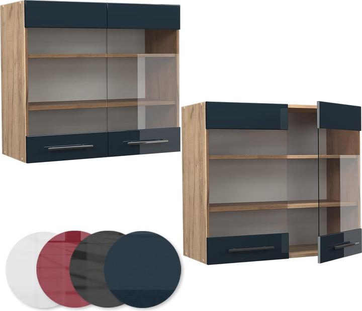 Produktbild Vicco Küchenglasschrank Fame-Line (80 x 34.10 x 72 cm)