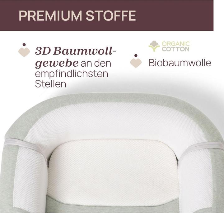Productafbeelding Chicco Mommy Pod, Matratzen-Reduzierer 4in1, Olive, Aus