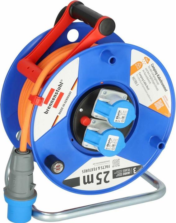 Actual product image Brennenstuhl Camping cable drum (25 m, 2.50 mm²)
