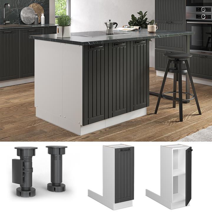 Actual product image Vicco Kücheninsel Fame-Line (30 x 30 x 82 cm)