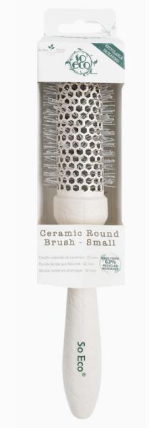 Actual product image ECO Ceramic Round Brush for Volume and Curls