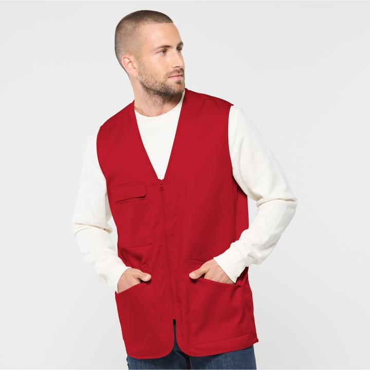 Actual product image Pen Duick Multi-pocket polycotton gilet (M)