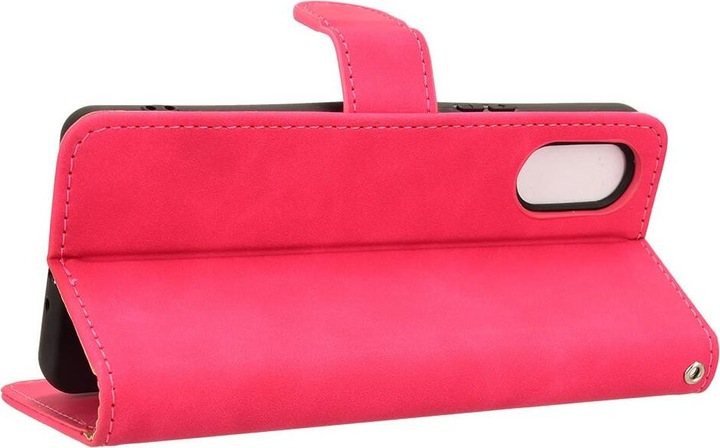 Actual product image Cover-Discount Sony Xperia 10 VI - Suede look case in vintage design (Sony Xperia 10 VI)