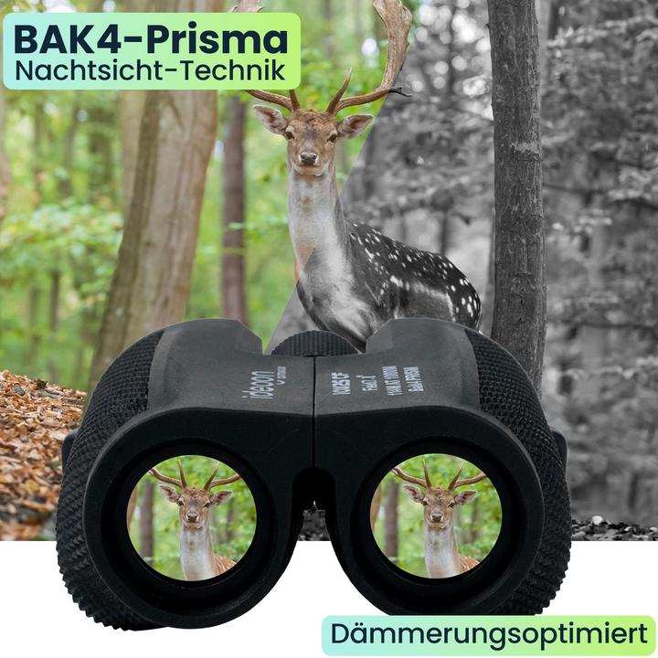 Produktbild Comfort Aid Kompaktes Mini Fernglas 10x25: Kompakt-Feldstecher für Jagd, Wandern & Outdoor (10x, 25 mm)