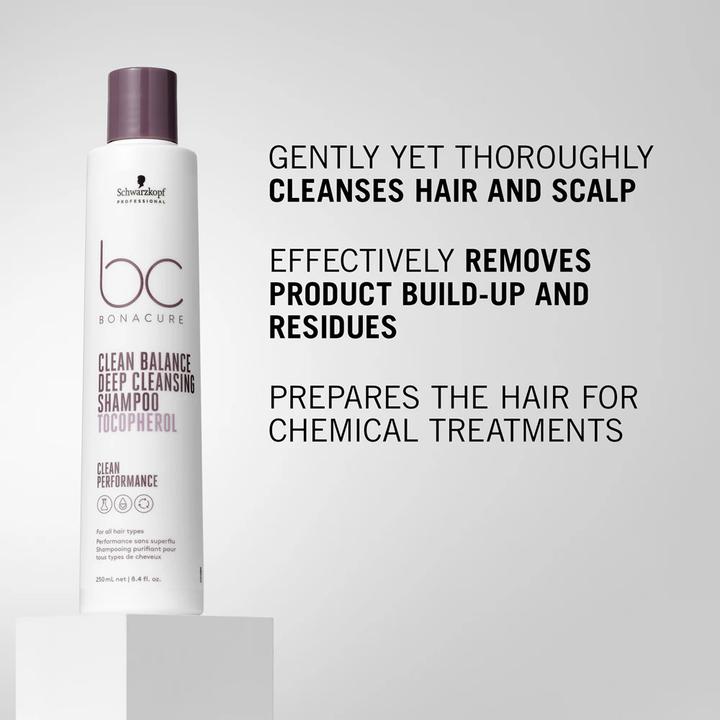 Produktbild Schwarzkopf BC Clean Balance (1000 ml, Flüssiges Shampoo)