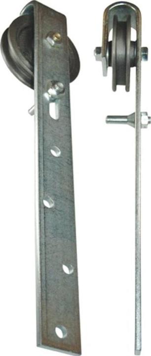 HBS Rullo per cancello scorrevole con staffa 160 mm