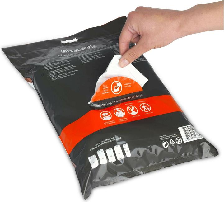 Actual product image Brabantia PerfectFit Bags (40 x, 45 l)