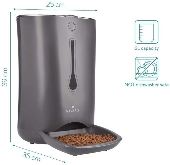 Produktbild Navaris Futterautomat (6 l)