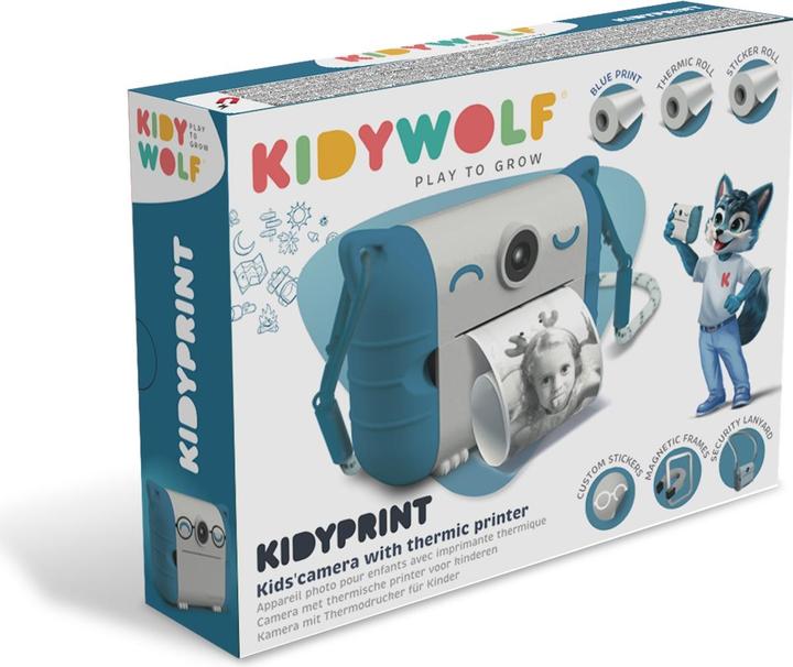Produktbild Kidywolf Sofortbildkamera blau