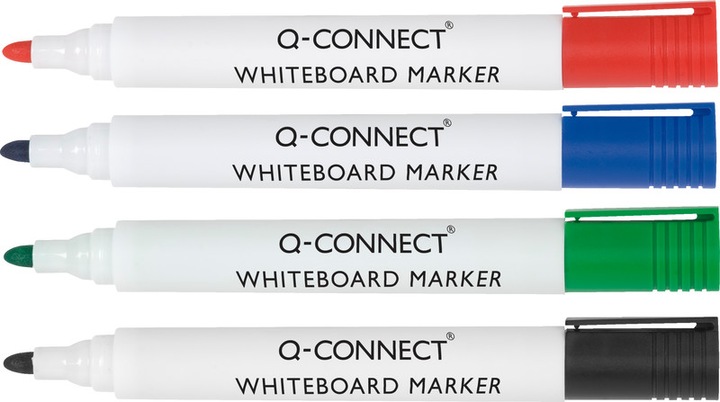 Produktbild Q-Connect Whiteboard Marker (Schwarz, 2 mm, 1 x)