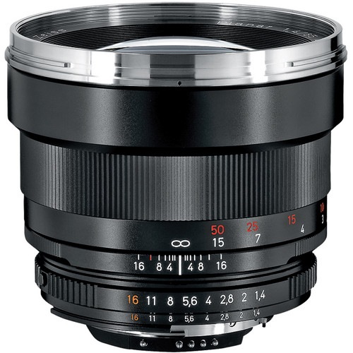 Zeiss Obiettivo Planar T 85mm, f/1.4, Nikon (Nikon F, Full-frame)