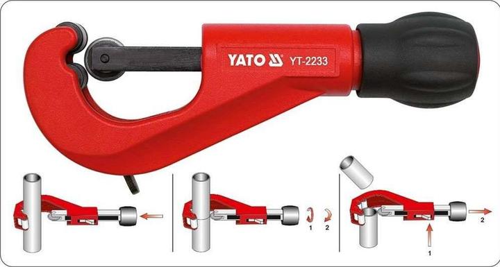 Actual product image Yato Professional pipe cutter 6 - 45 mm (45 mm)
