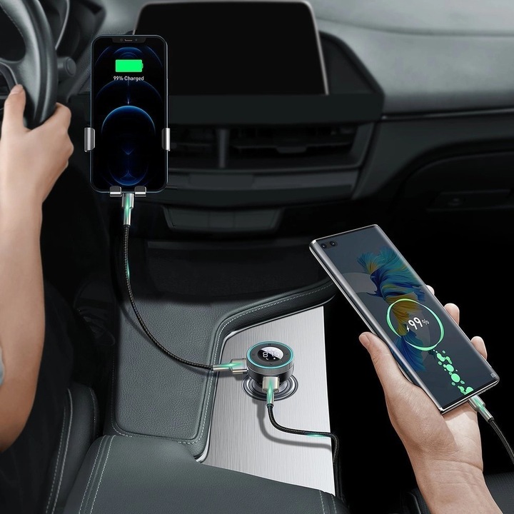 Actual product image Baseus Car Wireless MP3 Charger