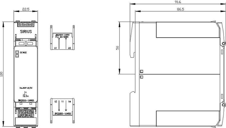Produktbild Siemens SIEM Koppelrelais
