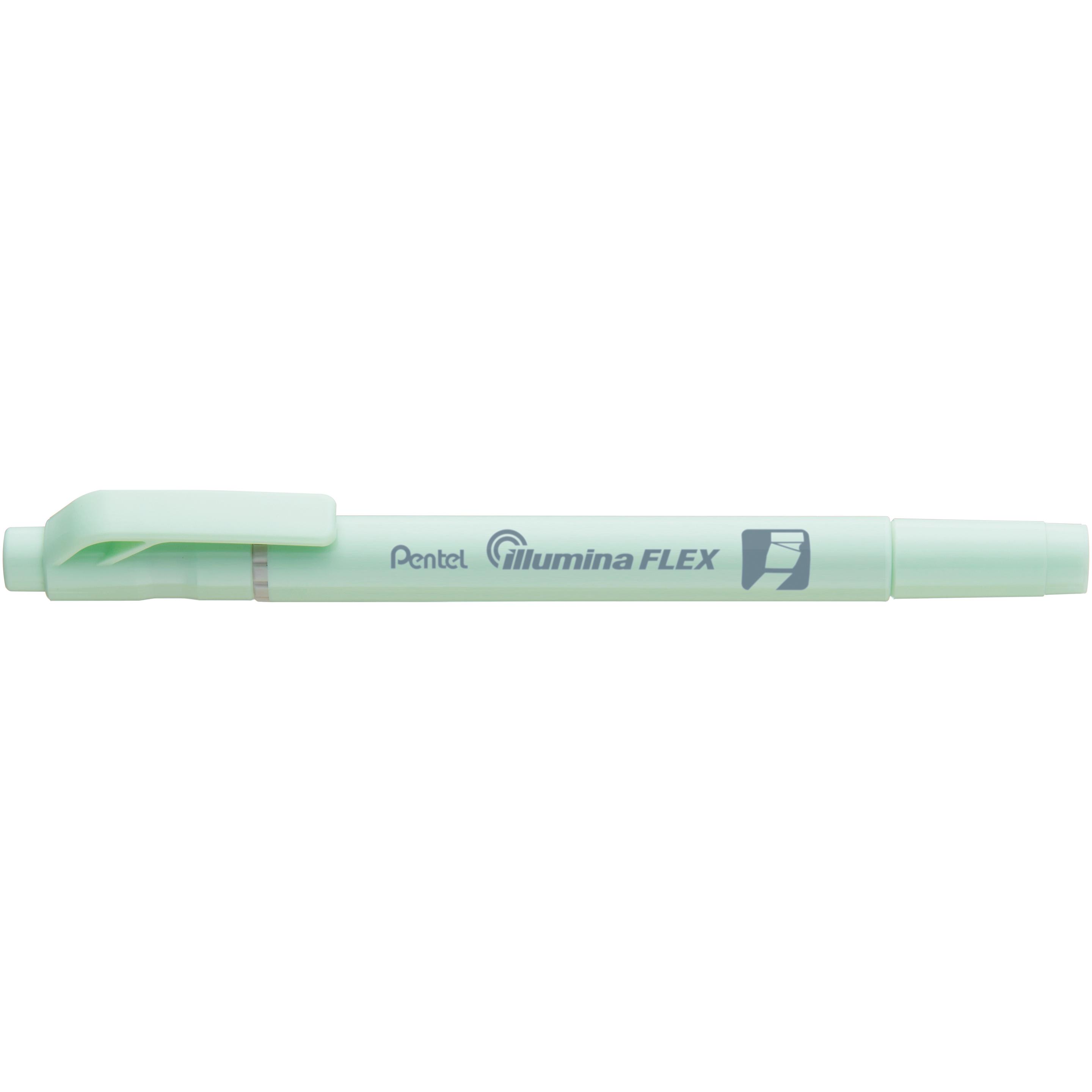 Thumbnail - Pentel, Marker, Marker illumina FLEX SLW11P-KE pastellgrün (Hellgrün, 3.50 mm, 1 x)