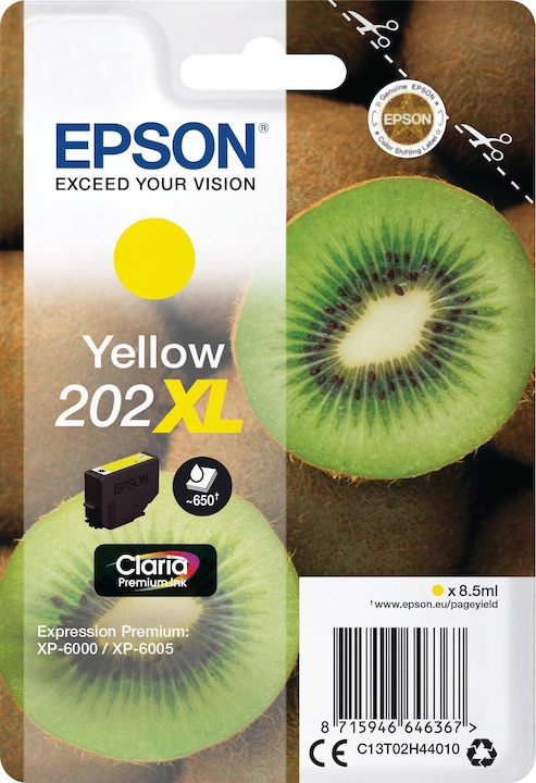 Produktbild Epson 202XL Claria Premium (Y)