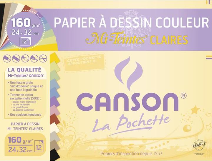 Produktbild Canson Mi-Teintes (160 g/m², 12x)