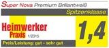 Immagine prodotto Super Nova Bianco brillante Premium, dispersione interna Premium (Bianco, 2.50 l)
