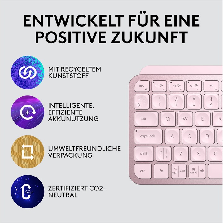 Actual product image Logitech MX Keys Mini (CH, Wireless)