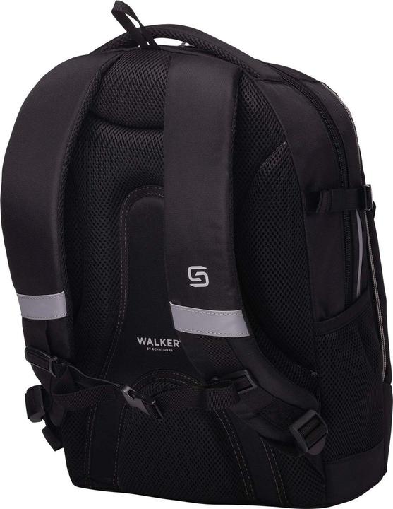 Actual product image Schneiders Shadow Graffiti all black school rucksack (28 l)