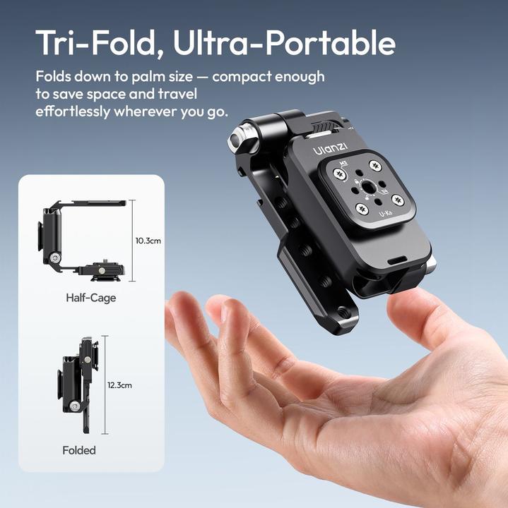 Produktbild Ulanzi XJ01 Foldable Camera Cage (Cage, Griff)