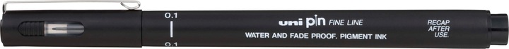 Uni-ball Fineliner Waterproof (Black, 1 x)