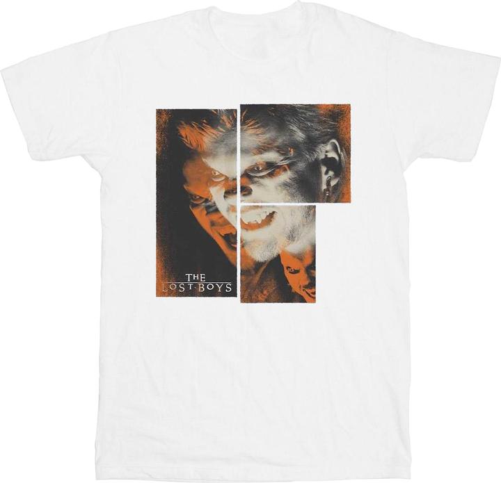 Actual product image The Lost Boys Mens David Squares Cotton T-Shirt (3XL)
