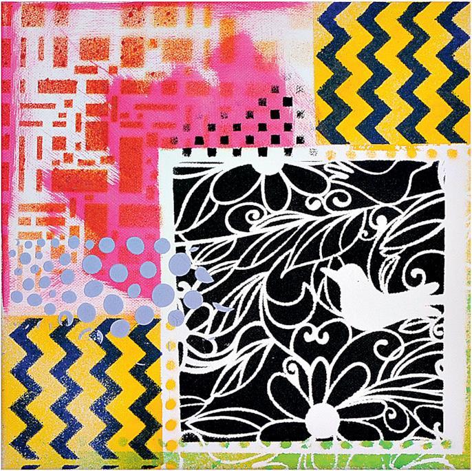 Produktbild Marabu Mixed Media Art Crayon Aquarell-Wachsmalstift 4er Set