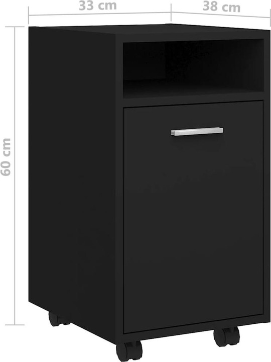 Actual product image VidaXL Beistellschrank (33 x 38 x 60 cm)