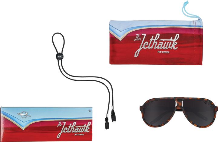 Produktbild Pit Viper The Jethawk The Landlocked Polarized (braun-schwarz, PC Polycarbonat)