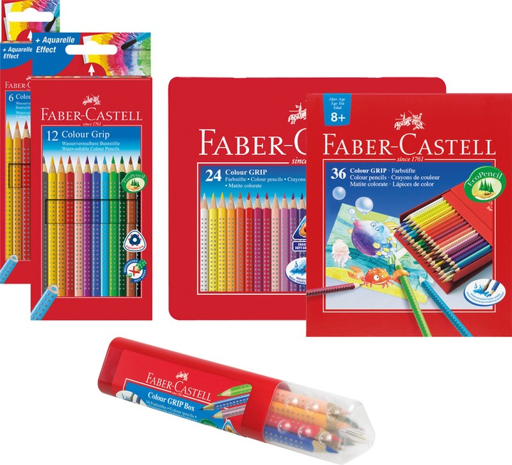 Immagine prodotto Faber-Castell impugnatura a colori (Multicolore, 36 x)