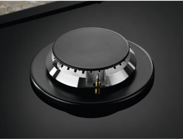 Actual product image Electrolux EGG7536K Gas Hob on Glas