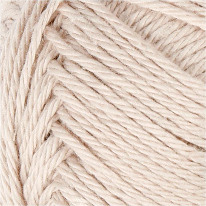 Image du produit Creativ Company Katoengaren, Zandkleuren, 50gr, 170m (170 m)