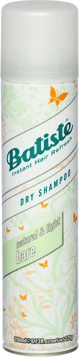 Actual product image Batiste Bare Natural & Light (200 ml, Dry shampoo)