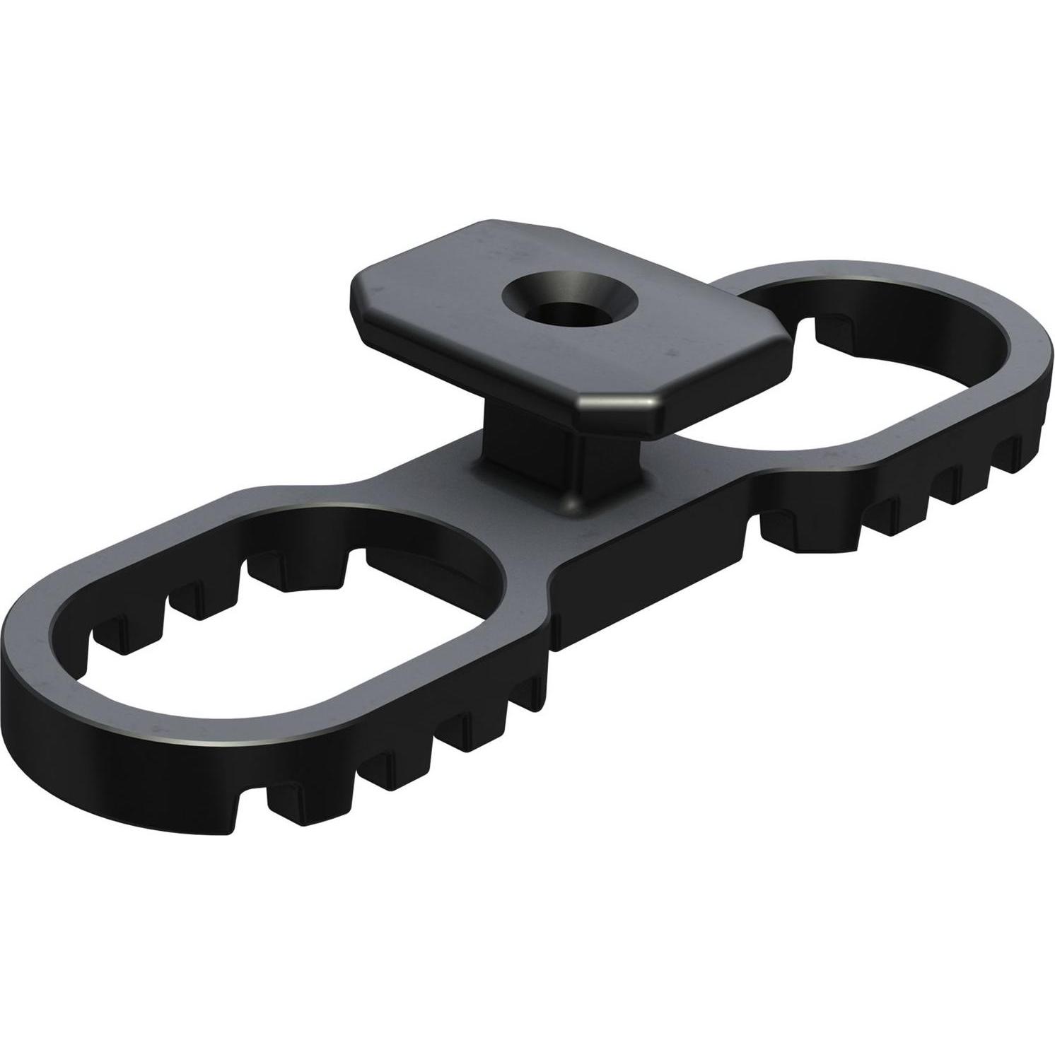 Karle und Rubner, Gartenbodenbelag, Terraflex Abstandhalter 6 mm fr Alu-Unterkonstruktion mit Borhschraube A4 4,8x35 mm ...