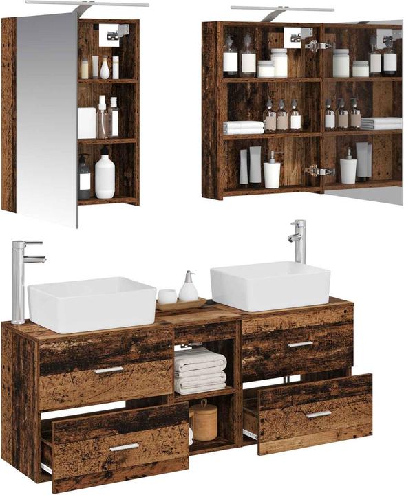 Produktbild vidaXL Badezimmer-Aufbewahrungsmöbel