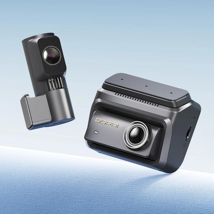 Actual product image DDpai Dash + Rear Camera Z90 Dual, 4K, 64Gb, Wi-Fi, GPS, 3inch LCD, Black (Built-in display, Built-in microphone, GPS receiver, 4K)