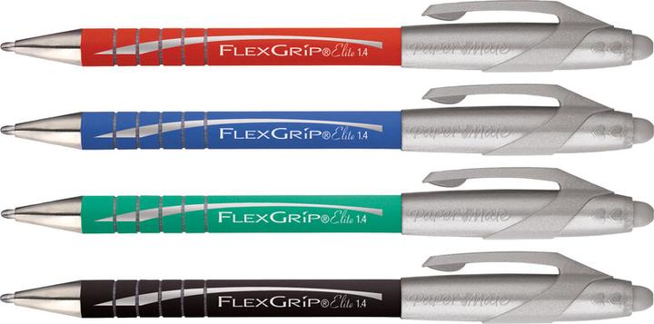 Produktbild Paper Mate Kugelschreiber FlexGrip Elite (Black, 1 x)