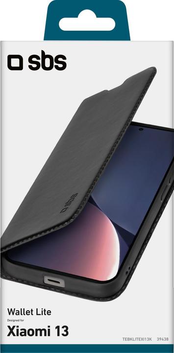 Immagine prodotto SBS Portafoglio a libro Lite Xiaomi 13 nero (Xiaomi 13)