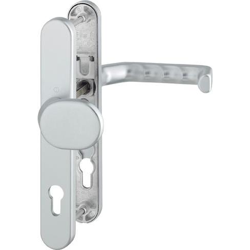 Thumbnail - Hoppe, Türgriff + Fenstergriff, We-Grt.SchildF9016 86G/3357N/1313G,8/92PZ (Türgarnitur)