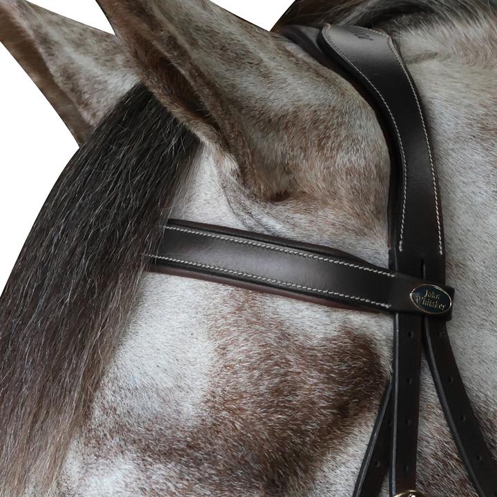 Actual product image Pick N Mix Leather Flat Horse Browband