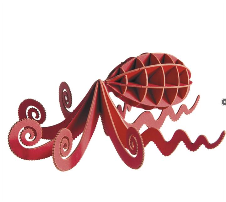 Image du produit Fridolin Modèle en papier 3-D "Pieuvre