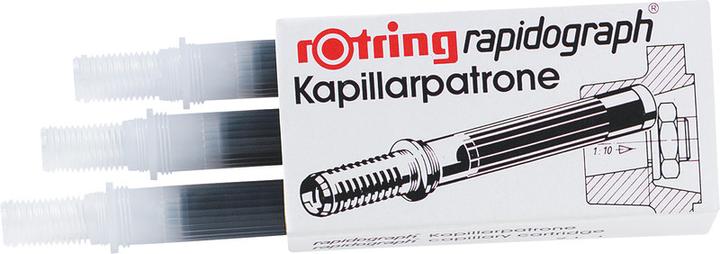 Produktbild Rotring Kapillar-Patrone S0215710 (Rot)