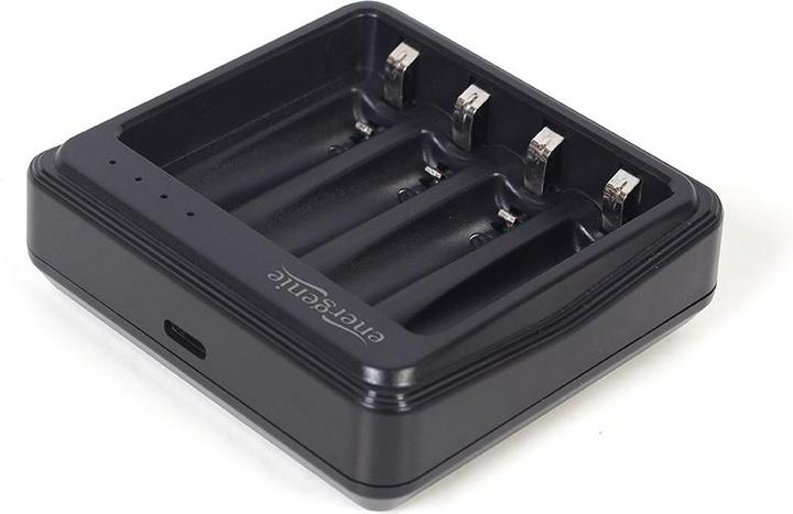 Image du produit Gembird Chargeur de piles USB ENERGENIE pour piles AA/AAA Noir (AA, AAA)