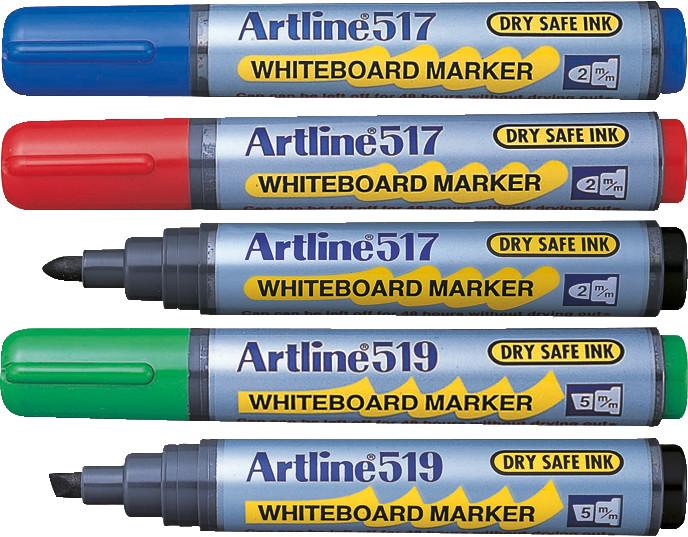 Produktbild Artline Whiteboard Marker nicht nachfüllbar (Mehrfarbig, 5 mm)